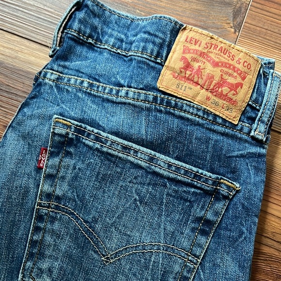 Levi's Men's Blue Jeans 511 - Picture 3 of 3